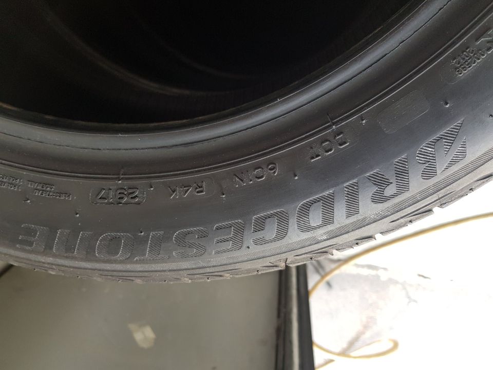 4 Sommerreifen Bridgestone 225 50 R18 95W DOT2917 Nr.213 in Wuppertal