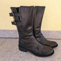 Damen Lederstiefel Winter Stiefel Gr. 40 schwarz Bayern - Bodenwöhr Vorschau