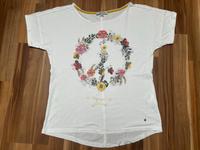 Wie Neu Comma T-Shirt Shirt Blumen Peace Gr. 36 Hessen - Gießen Vorschau