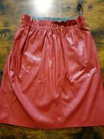 Kunst Leder Rock rot Vera Moda Gr. M 40 Sachsen - Riesa Vorschau
