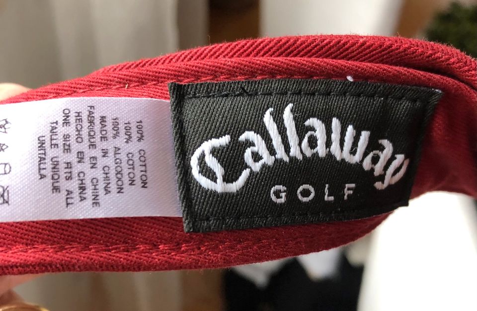 Callaway Golf Visitor, , NEU, rot in Bayern - Lagerlechfeld | eBay  Kleinanzeigen ist jetzt Kleinanzeigen