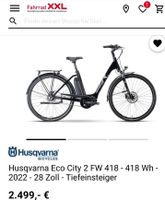 Husqvarna E-Citybike Eco City 2 FW 418 NP 2.499 E Rheinland-Pfalz - Mainz Vorschau