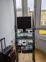 Computertisch designed mit Bildschirm und Tastatur Berlin - Pankow Vorschau