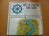 Weisse Flotte Dresden aus DDR Zeiten Landkarte Sachsen - Pesterwitz Vorschau