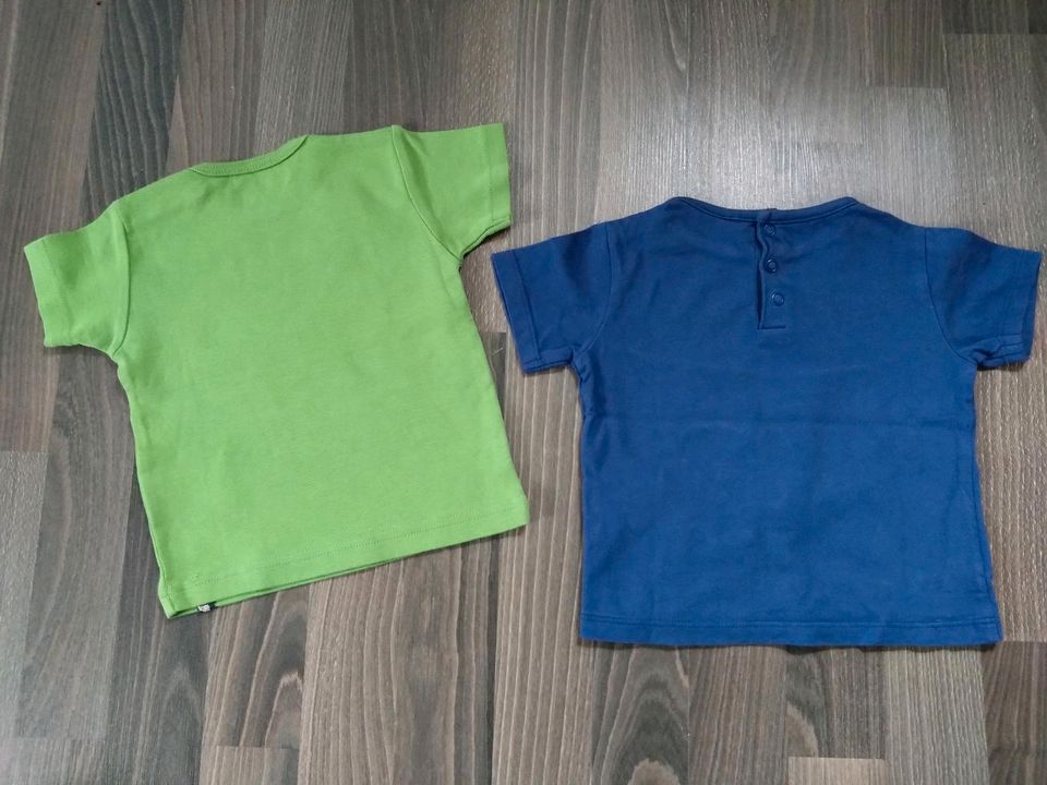 T-Shirt Gr.74 Pusblu JAKO-O grün blau mit Löwe in Rabenau