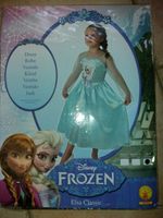 Elsa Frozen Kostümkleid Größe 128 mit 3tlg. Schmuckset Niedersachsen - Esterwegen Vorschau