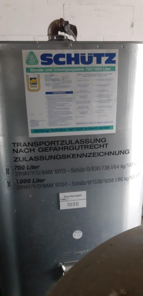 1000L Öltank / Dieseltank / Heizöltank / Behälter / Lagerbehälter in Essen