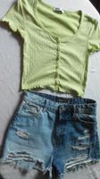 Sommer Set Gr. S  destroyed Jeans + Oberteil auch Einzeln Nordrhein-Westfalen - Altena Vorschau