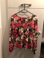 schöne florale Oberteil mit schönem Rücken Größe M vom H&M n Bayern - Augsburg Vorschau