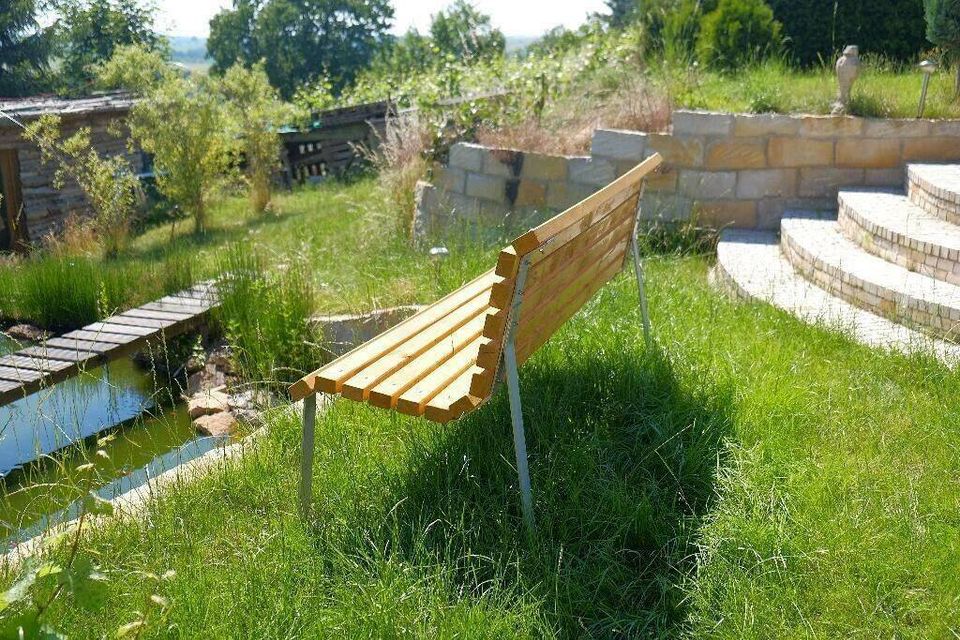 Gartenbank Gestell Bankkufen verzinkt Garten Gartenbankgestell in Meißen