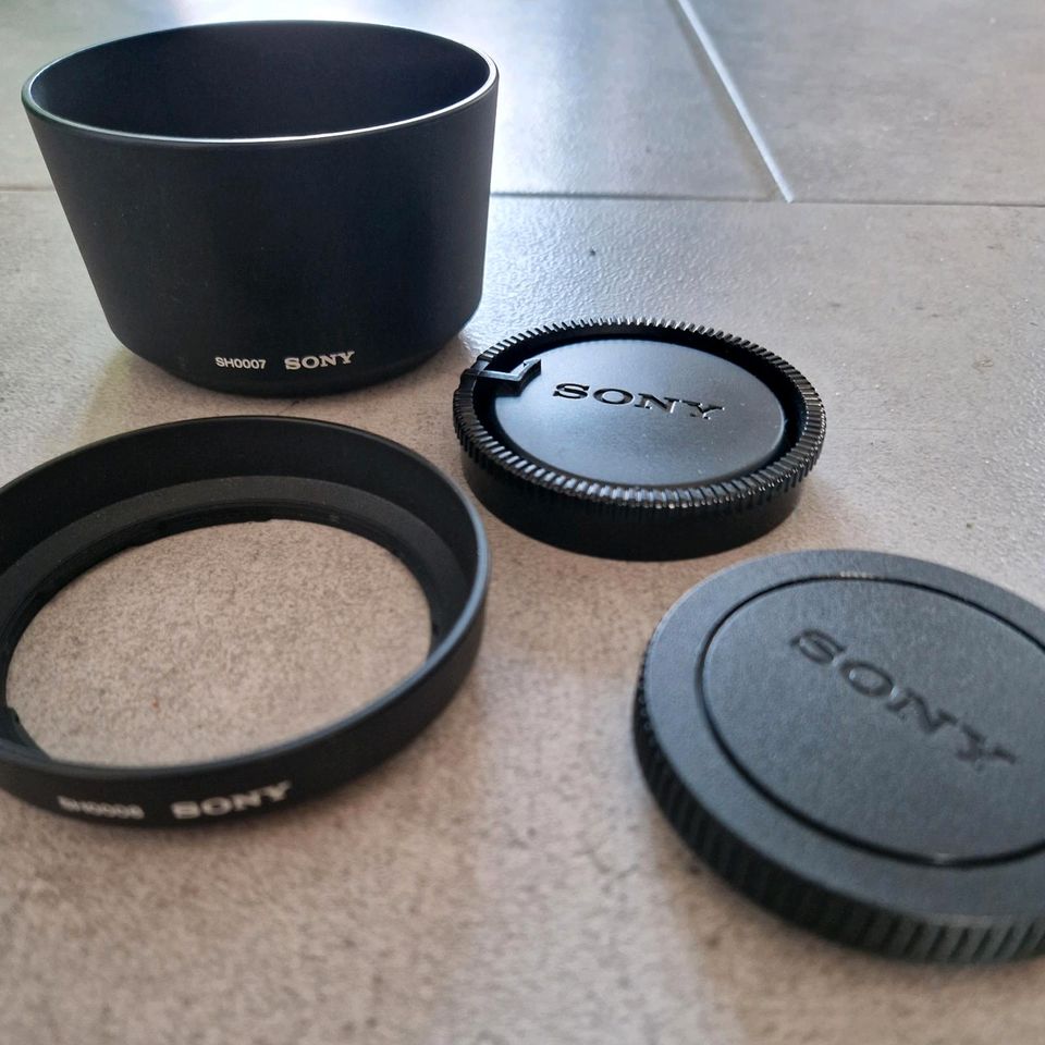 Sony Alpha Spiegelreflexkamera Zubehör, Objektiv uvm. in Reilingen