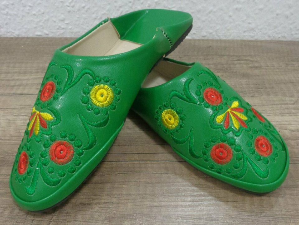 Orientalische Babouche Hausschuhe Pantoffel Abendschuhe Marokko F in Offenbach