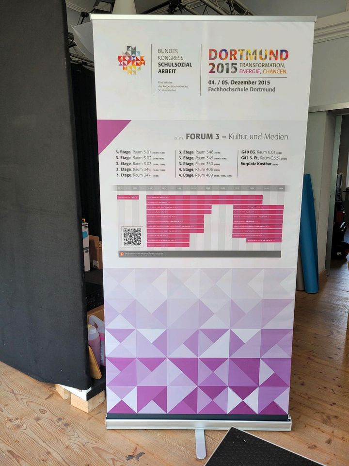 17 Roll up Banner, 100x200cm in Düsseldorf