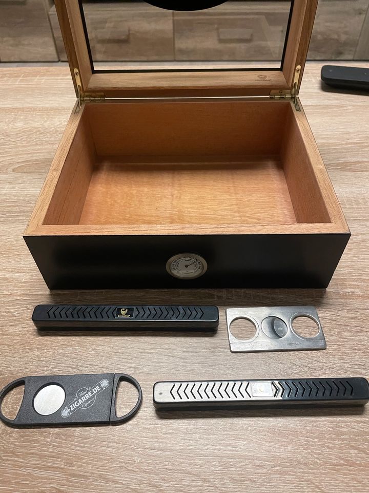 Germanus Humidor Klavierlack Optik Set 2 in Herten