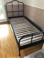 Ikea SAGSTUA Bett Metall schwarz  mit Lattenrost Bayern - Eching (Kr Freising) Vorschau