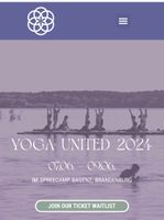 Yoga United Festival - 2 Tickets à 165€ zu verkaufen Wandsbek - Hamburg Marienthal Vorschau