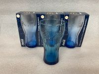 4x Coca Cola Glas Blau Mc Donalds 2020 Limited Edition Thüringen - Eisfeld Vorschau