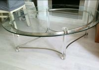 Glas Couch Tisch acryl Nickel-Silber beschichtet München - Hadern Vorschau