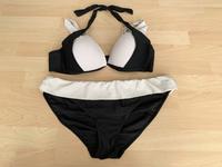 BPC Bikini Set Top + Hose schwarz weiß 44 Bayern - Pöttmes Vorschau