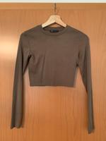 braunes Langarmshirt, bauchfrei, Zara, Größe M Saarland - Illingen Vorschau