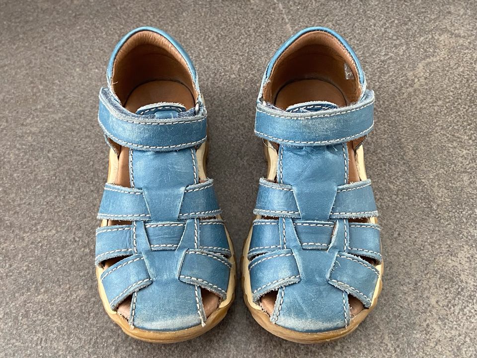 BISGAARD Leder Sandalen für Kinder blau Größe 25 top Zustand in Kernen im Remstal