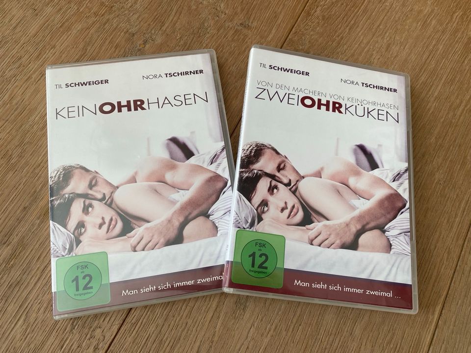 2x DVD Keinohrhasen Zweiohrküken Til Schweiger Nora Tschirner in Stuttgart