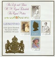 Lesotho 1551-1554 KB ** Königin Elizabeth Queen Mother Royal Adel Nordrhein-Westfalen - Kamen Vorschau