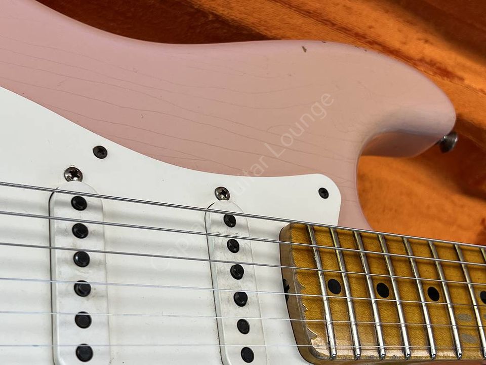 2013 Fender - 1956 Stratocaster Relic - Shell Pink - ID 2914 in Emmering