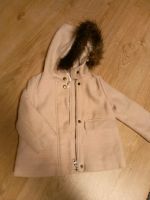 Mädchen Jacke Mantel Größe 92/98 beige rosé Hessen - Gründau Vorschau