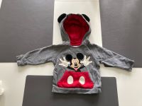 Pullover, Hoodie, 68, Mickey Mouse, Disney Baby, C&A, grau Düsseldorf - Derendorf Vorschau