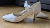 Brautschuhe Pumps weiß else Butterscotch Ivory Satin - Gr. 37 Essen - Heisingen Vorschau