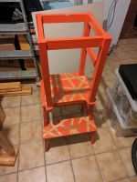 Lernturm homemade Ikea Echtholz lackiert orange Baden-Württemberg - Sandhausen Vorschau