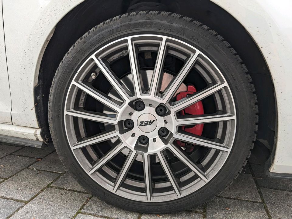 Kompletträder 4Stk. ALU 18 Zoll Winter AEZ VW Audi Seat in Freiburg im Breisgau