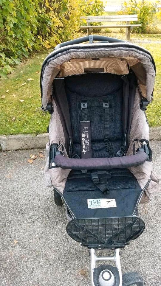 Kinderwagen TfK mit Multiwanne und Buggy in Stötten