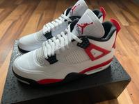 Nike Air Jordan 4 Retro Red Cement Neu Größe 46 / US 12 Bayern - Neutraubling Vorschau