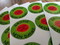 Grüne - Nein Danke 50 Sticker Aufkleber Nordrhein-Westfalen - Minden Vorschau