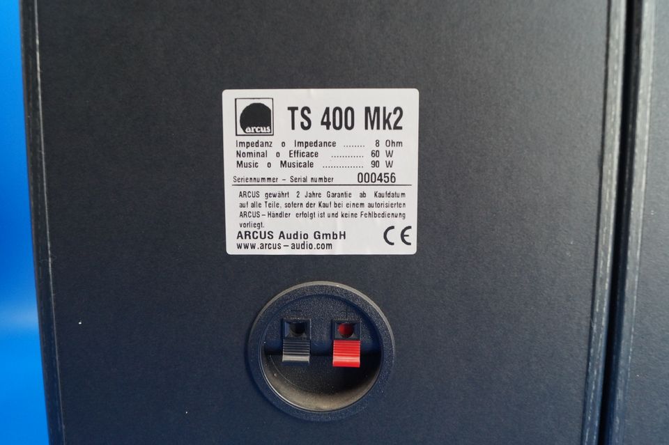 [10100] Arcus TS-400 MK2 HiFi Stereo Lautsprecher in Hockenheim