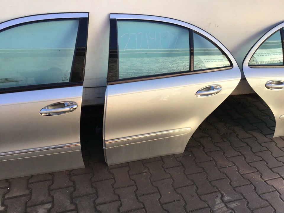 Mercedes Benz W211 Kompletter Satz Türen Farbe 744 Silbermet. in Havixbeck