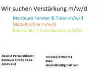 Tischler m/w/d sowie Fenstermonteure m/w/d gesucht Kiel - Wellsee-Kronsburg-Rönne Vorschau