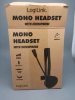 Mono Headset mit Mikrofon LogiLink Kopfhörer HS0054 Brandenburg - Straupitz Vorschau