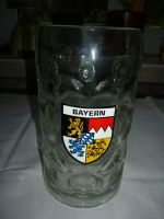 Glas Bierhumpen 1 Ltr und kleiner Glasbierstiefel Schleswig-Holstein - Handewitt Vorschau