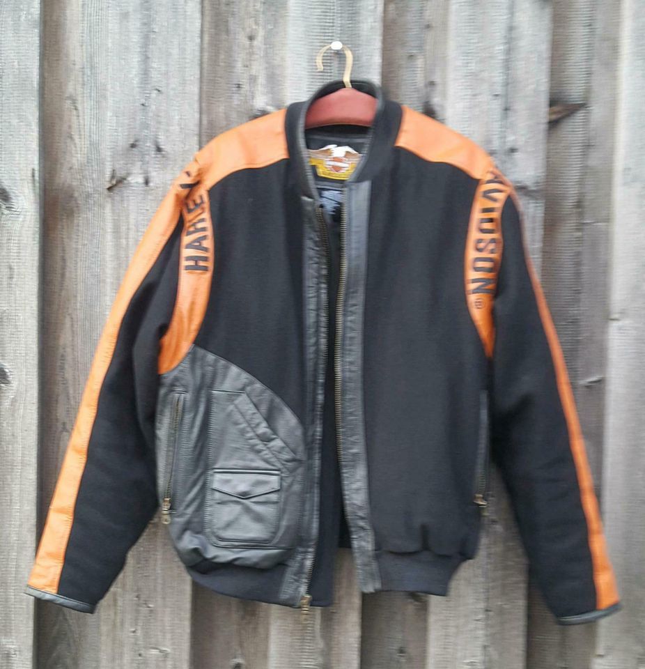 Harley-Davidson Leder-Motorradjacke XL * Neu * (aus USA) in Großhansdorf