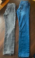 Jeans Gr.164 H&M Skinny Fit grau +blaue Jeans Nordrhein-Westfalen - Bad Salzuflen Vorschau