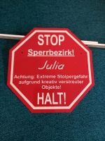 * Julia * Stopschild personalisiert Tür Stoppschild Kinderzimmer Hessen - Kassel Vorschau