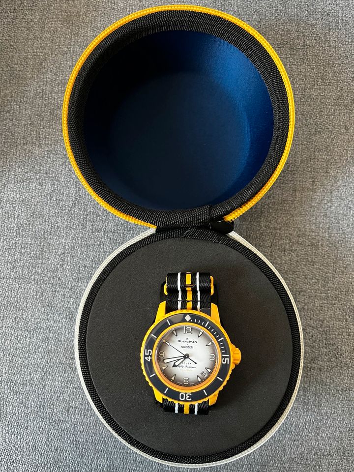 Swatch x Blancpain - Pacific Ocean - neu ungetragen - Fullset in Bad Soden am Taunus