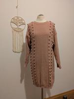 36/38 Strickkleid rosa rose mit Bommel Niedersachsen - Großenkneten Vorschau