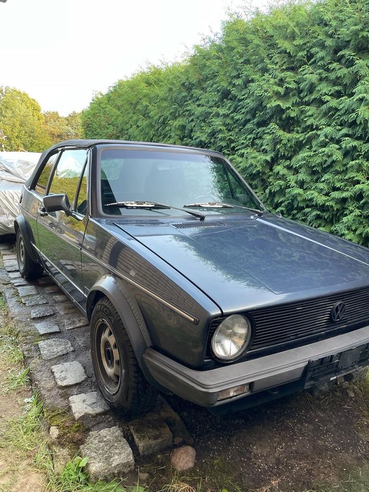 VW Golf 1 Cabrio (Erdbeerkörbchen) in Zinndorf