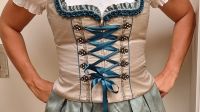 Krüger-Dirndl, 3-Teiler, Gr. 38, kurz (60er), petrol-beige Bayern - Taufkirchen München Vorschau