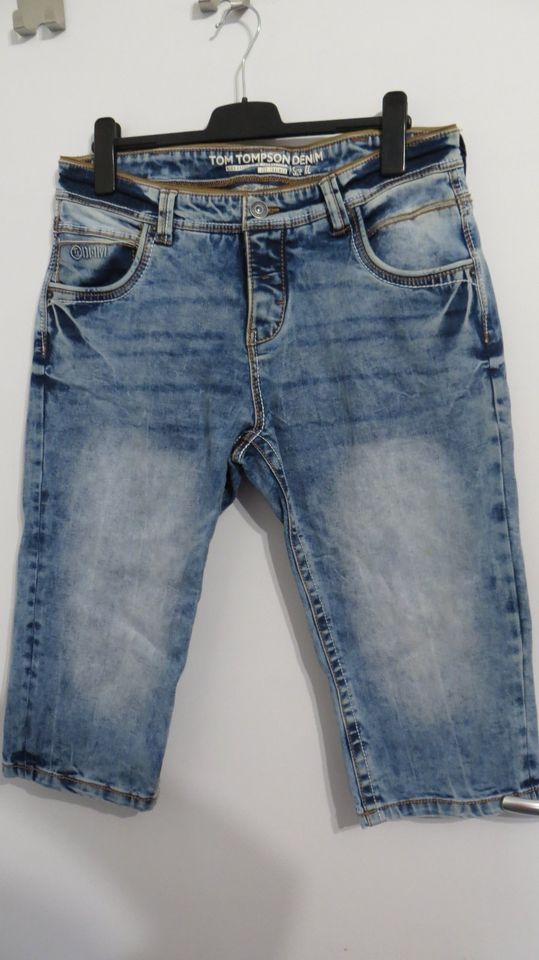 Tom Tompson Herrenjeans Gr. XL Bermudajeans Caprijeans Stretch in Oberhausen