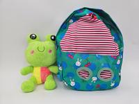 Kinderrucksack mit Kuscheltier Frosch  Blau Neu Nordrhein-Westfalen - Castrop-Rauxel Vorschau